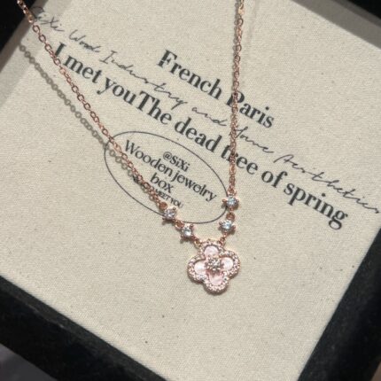 18K Gold-Plated Four-Leaf Clover Necklace