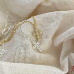 Sterling Silver Zircon Cross Necklace - Image 2