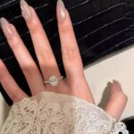 Pigeon Egg Silver Zirconia Ring - Image 3