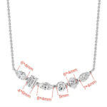 Pure Halo Line Necklace - Image 4
