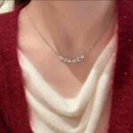 Pure Halo Line Necklace - Image 3