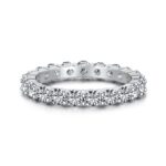 Sterling Silver Diamond Ring - Image 6