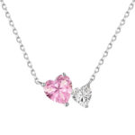 Pink Cloud Drop Necklace - Image 13