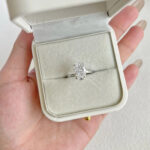 925 sterling silver 8A ice flower cut zirconia setting ring - Image 11