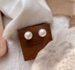 Halo Stud Earrings - Image 3