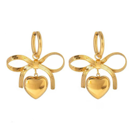 Golden Dot Earrings