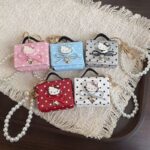 Mini Kitty Cat Polka Dot Bag