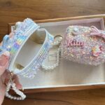 Sequin Mini Kitty Cat Bag - Image 2