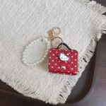 Mini Kitty Cat Polka Dot Bag - Image 4