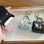 Mini Chanel-Style Kitty Cat Earphone bags - Image 2