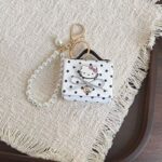 Mini Kitty Cat Polka Dot Bag - Image 5