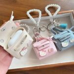 Mini Kitty Cat Pearl Chain Earphone bags - Image 2